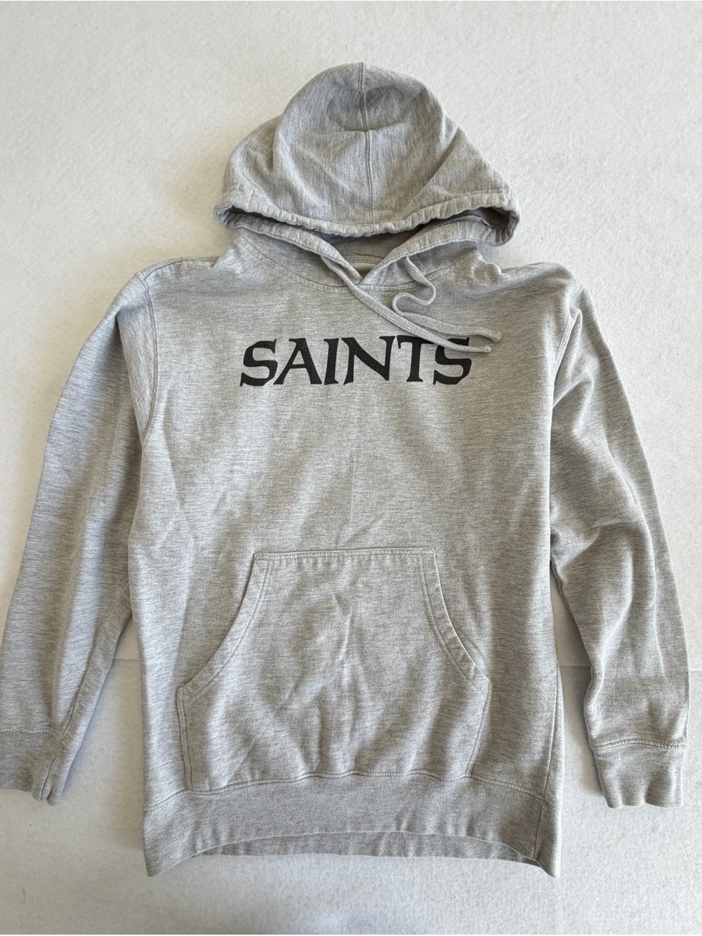 Saints Football Kamara #41  Grey Unisex Hooded Sweatshirt